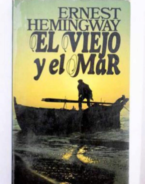 Portada del clásico literario "El viejo y el mar" de Ernest Hemingway