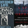 Portadas de dos libros sobre Donald Maclean, agente doble británico que espió para la Unión Soviética dentro de los Cinco de Cambridge.